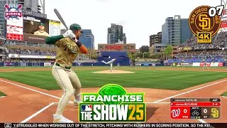 MLB The Show 25 &laquo;Сан-Диего Падрес&raquo; против &laquo;Вашингтон Нэшнл&raquo;: Tatis 3 HR &mdash; Франшиза №7 &mdash; PS5 4K 60...