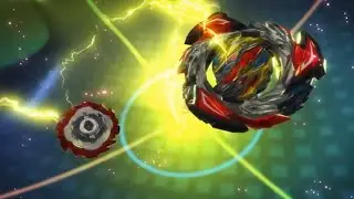 Beyblade Burst QuadStrike Episode 1 - Quadra VS Bell - Round 2