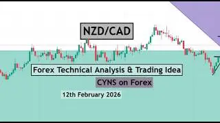 NZDCAD | Forex Technical Analysis & Trading Idea for 12th February 2026 by CYNS on Forex