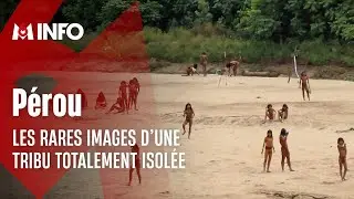 Des images rares d'une tribu sans contact avec le reste du monde