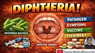 Diphtheria | Causative Agent | Pathophysiology | Sign & Symptoms | Prevention | Management