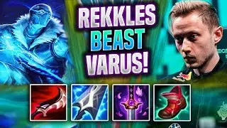 REKKLES IS A BEAST WITH VARUS! - G2 Rekkles Plays Varus ADC vs Jhin! | Patch 11.22