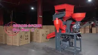 7 functions! watch the video ,know more about 6N2021-9FC21R Pro Max combined rice mill.