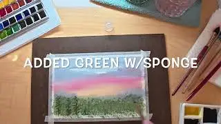 Watercolor Sunrise