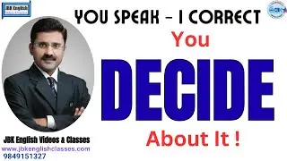 HOW TO IMPROVE FLUENCY? JBK English Videos-Classes #spokenenglish #englishgrammar #fluencypractice