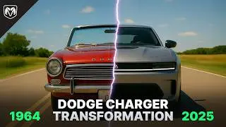 Dodge Charger Transformation (1964&ndash;2025) | Muscle Car Evolution Through Decades