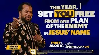THIS YEAR, I SET YOU FREE FROM ANY PLAN OF THE ENEMY IN JESUS NAME