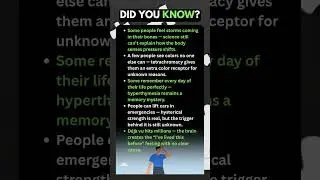5 Human Abilities Science STILL Can&rsquo;t Explain 🤯