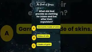Genesis Bible Quiz | Quick Trivia Test on the Book of Genesis | Bible Knowledge