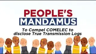 ONLINE PIRMA UPANG MAPATUNAYAN ANG PANDARAYA NG COMELEC SA HALALAN 2022