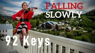 Falling Slowly - Glen Hansard (Once) - Скрипки и фортепиано обложки 92 Keys