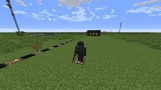 Minecraft Shooting Range Weapons Test-Firing