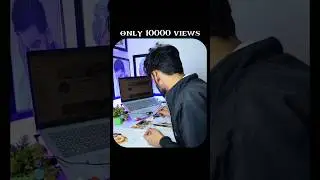 0 to 10K Views 🚀 | 100 Views = 100 Real People 😳 | YouTube Reality ⏰#shorts #youtube #youtubeindia.
