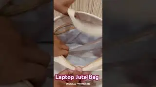Laptop Jute Bag | Jute Conference Bag 8797476282