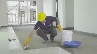 MYK LATICRETE Tile Adhesive Application English