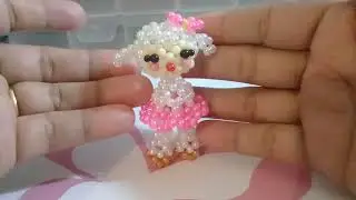 Ovelhinha de Miçangas - Passo 2/2