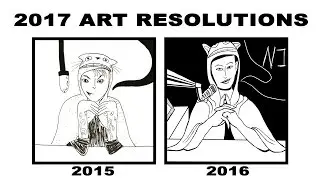 2015 vs 2016 Art- Also 2017 Art Resolutions