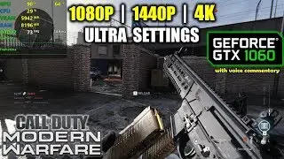 GTX 1060 | Call of Duty: Modern Warfare BETA - 1080p, 1440p, 4K