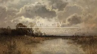 Ambient Landscape Art for TV | Relaxing Nature Painting in 4K | Weite Moorlandschaft Art for Screens