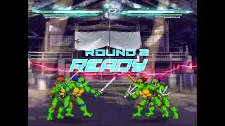 MSD Mugen - Leonardo & Michelangelo vs Raphael & Donatello