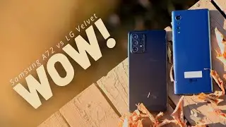 Samsung A72 5G vs LG Velvet 5G camera shootout! WOW! Battle of the popular midrange phones!