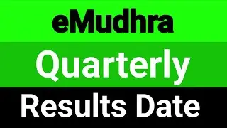 eMudhra share quarterly results date
