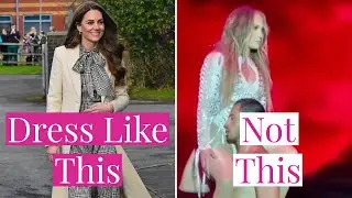 Dress Like Princess Kate, Not Jennifer Lopez; Advocating for Royal Style Over Hollywood's Vulgarity