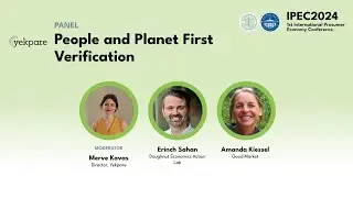 People and Planet First Verification Panel held at the Prosumer Economy Conference! #IPEC2024 🌍