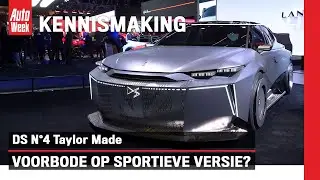 DS N&deg;4 Taylor Made: Terug naar sportieve roots - Eerste kennismaking