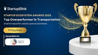Startup Ecosystem Awards 2025 | Overperformance in Transportation | Philippines | Received by DICT