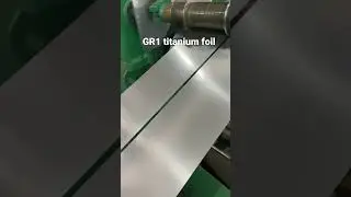 GR1 titanium foil 0.3thk&times;249.5width Shengpo manufacture