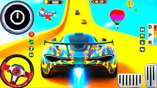 Impossible Crazy Cars Mega Ramp |Extreme Car Stunts Racing Driver Master Simulator Gameplay #racing