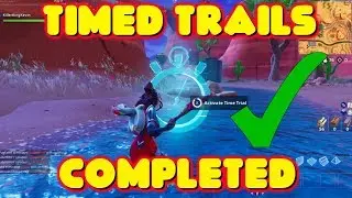 FORTNITE SEASON 5 WEEK 6 HOW TO COMPLETE ALL 5 TIMED TRAIL CHALLENGES *GUIDE*