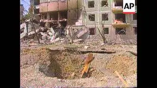 Chechnya - Refugees flee Grozny