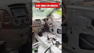 Old Innova In For Full Restoration || #innova #car #shorts