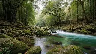 Peaceful Gentle Sleep and Nature Harmony Relax Meditate Unwind Night Healing Stress Relief