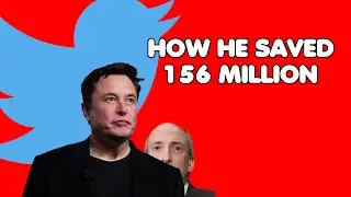 How Elon Musk Saved $156 Million Buying Twitter Stock