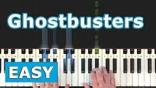 Ghostbusters - Piano Tutorial
