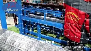 Full automatic fixed knot hinge joint field fence making machine price