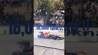 Red Bull RB7 V8 F1 Burnout - Adelaide ADLGF 2025