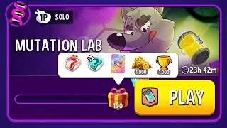 Mutation lab solo challenge match masters today gameplay