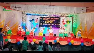Very Cute Rabbit Dance 🐰💃 | KG Students | St. Ann&rsquo;s English Medium School, Kadaba #kgstudents