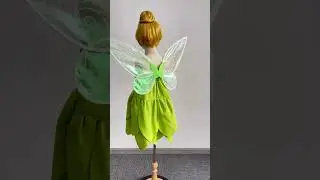 Tinkerbell Dress for Girls &ndash; Green Fairy Princess Costume | Kids Halloween & Birthday Party Outfit