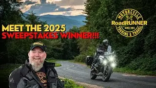 Он ВЫИГРАЛ мотоцикл! Встречайте победителя 25-летнего розыгрыша RoadRUNNER