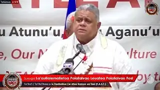 Powerful and All-Hearted Speech Samoa Needed! 2025