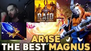 Ar1se Magnus Slick Plays Big Win And Shadow Fiend Dota 2 Highlights !! Raid SL !!