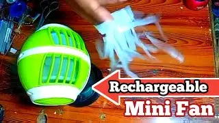 Rechargeable Mini Fan 🔥 | Portable USB Fan | Best Cooling Fan for Summer 2025
