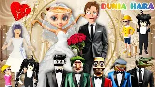 Ballerina Cappucina MENIKAH Dengan 5 SUAMI ANOMALI 😱 | Yuta Bingung Anomali Rebutan | Dunia Hara