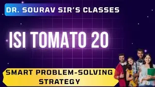 ISI TOMATO Question Explained|Smart Solution, Concepts & Exam Tricks #ISIExam #EntrancePrep