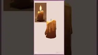Drawing a Candle♡ #artwork #Candle #art #digital #drawing #ibispaint #ibispaintx